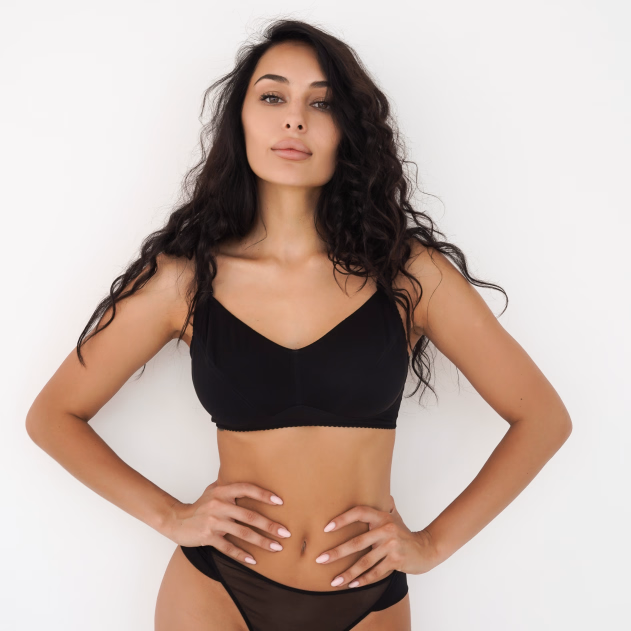 Бра для вагітних та годуючих Silky beauty (810) Чорний