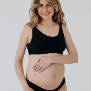 Anatomical Knitted Top for Absolute Freedom of Movement and 24/7 Comfort 822 black