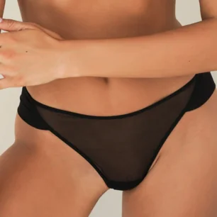 Silky Beauty panties for pregnant and nursing mothers 580 black
