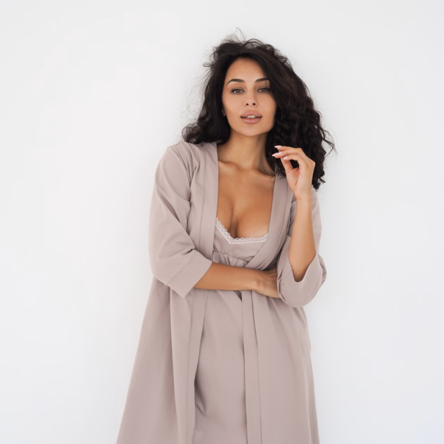 Халат для вагітних та годуючих матусь Smart Care (25316) Капучино