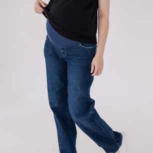 Simple&Basic maternity jeans 39000 Dark blue