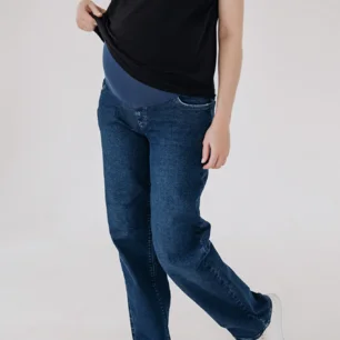 Simple&Basic maternity jeans 39000 dark blue