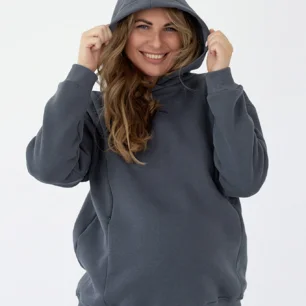 Warm&Cosy insulated hoodie for pregnant women 29000 graphite